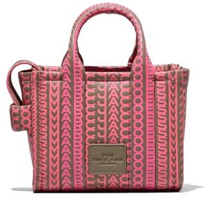NWT Marc Jacob’s Pink Monogram Mini Tote